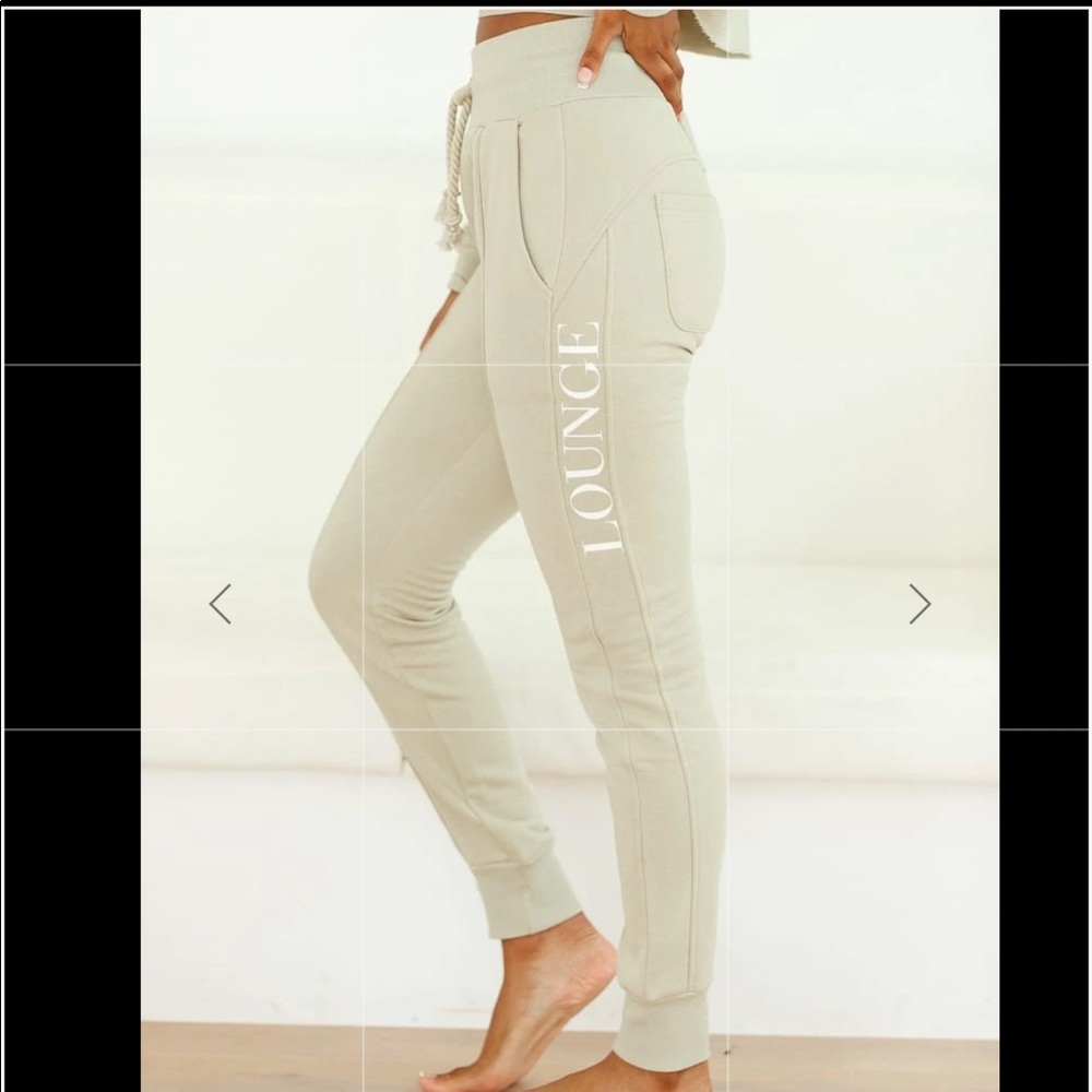 New pants jogger olive green